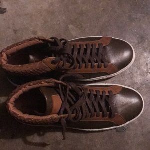 Brown size 11 Brothers United. High shoes